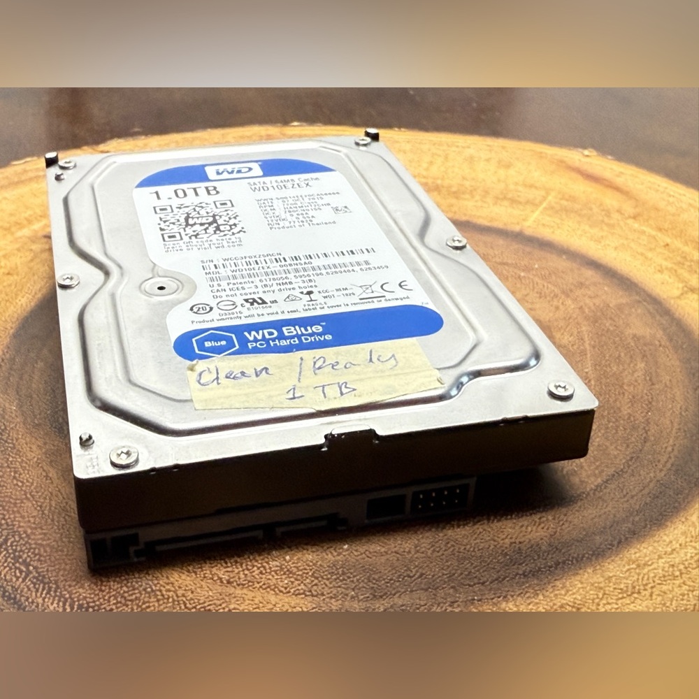 TESTED Western Digital (WD) Blue 1TB internal hard disk drive (HDD) WD10EZEX  #9 - Picture 9 of 9
